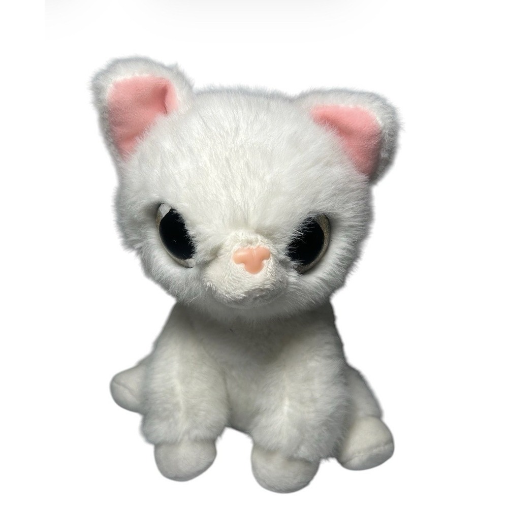 ZURU PETS ALIVE INTERACTIVE WHITE KITTY CAT SASSY 6"‎ PLUSH (ML233) WORKS
